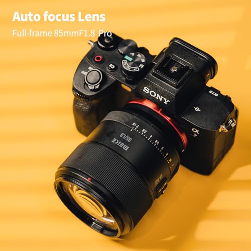 Meike عدسة بورتريه بريم 85 مم F1.8 برو أوتو فوكوس متوسطة الطول STM موتور خطوة بدقة عالية 8K متوافقة مع كاميرات سوني E Mount A7 A7R A7IV A7R IV A7III A7SIII A9 A7C A7CII - Image 5