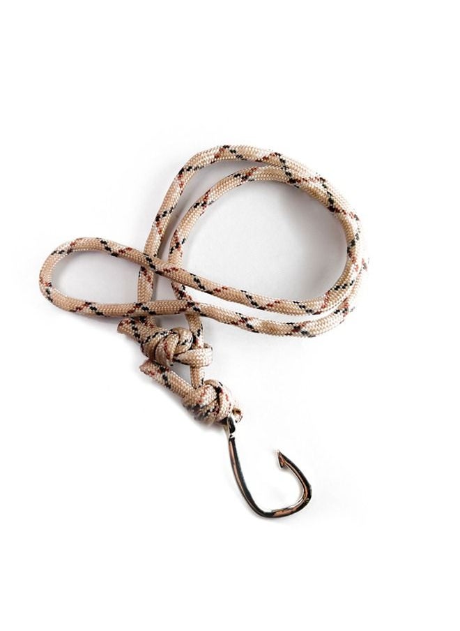 Elite Dose Round Fish Hook Design Nylon Bracelet  - Image 3