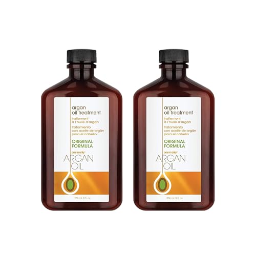 One N Only One 'N Only Argan Oil Hair Treatment - Lightweight & Hydrating Hair Oil for Natural, Wigs & Extensions - Shine Enhancing, Heat Protectant & Frizz Control (8 oz, 2pk) - Image 1