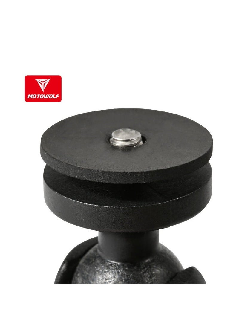 Stand Sport Action Cameras Accessory Motorcycle Bike Camera Holder Handlebar Mirror Mount Bracket Camera Mounts Clamps