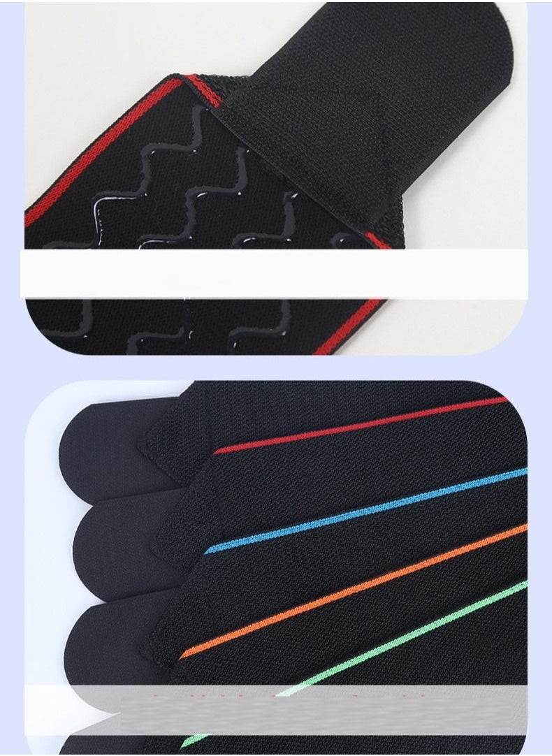 Y&D - Premium Ankle Support Compression Brace for Injuries, Protection Guard Helpful In Pain Relief and Recovery. Band For Men & Women (Free Size), Black - Image 1