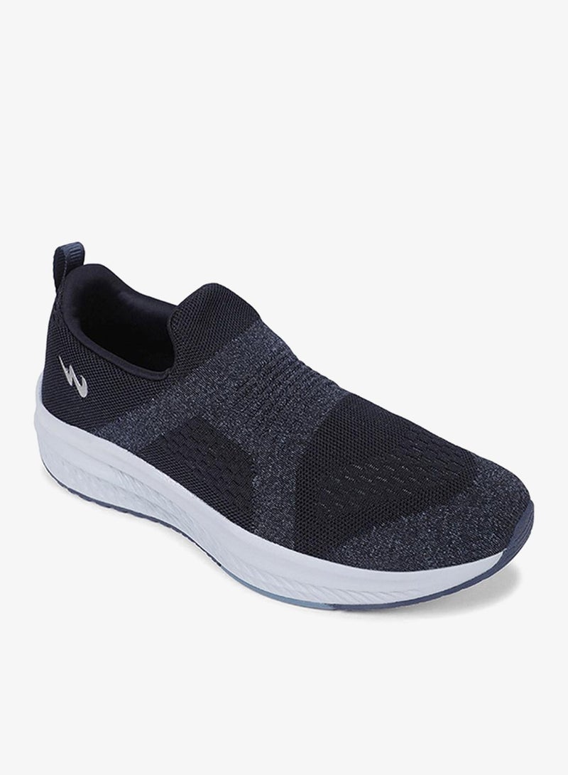 CAMPUS Men Cyber Memory Foam Slip-On Walking Shoes-Navy - Image 1