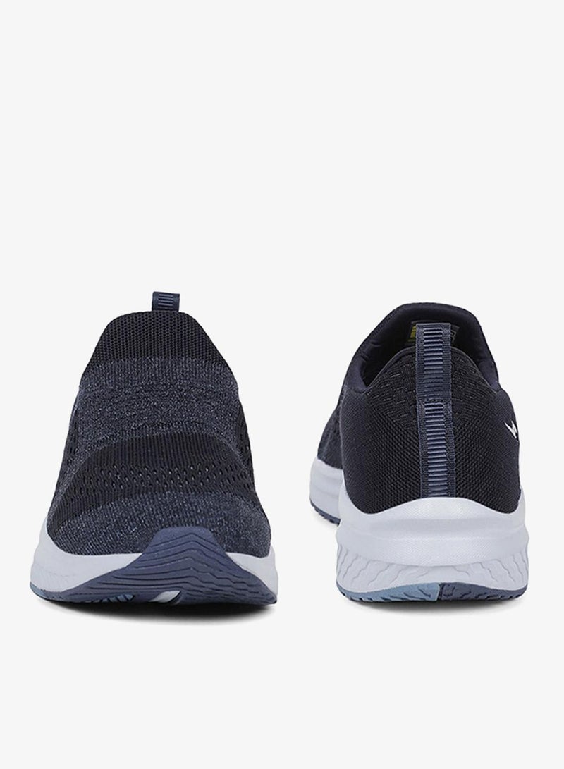 CAMPUS Men Cyber Memory Foam Slip-On Walking Shoes-Navy - Image 2