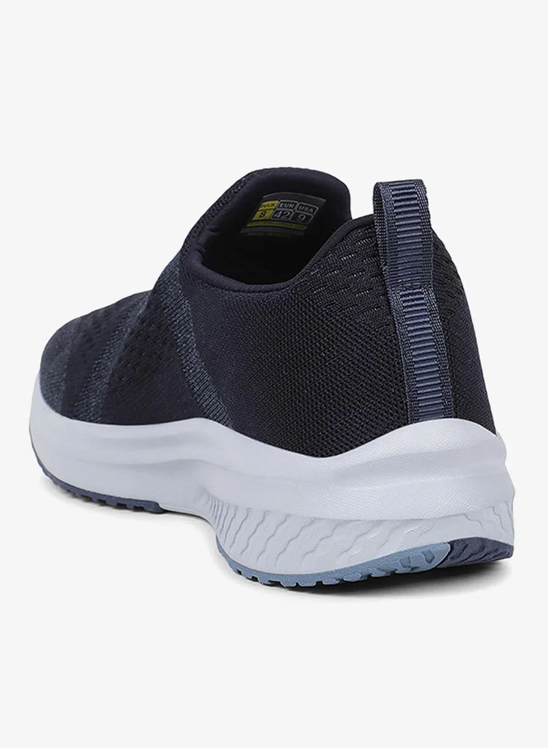 Campus Navy Men Cyber Memory Foam Slip-On Walking Shoes-Navy for Men | Best Price UAE
