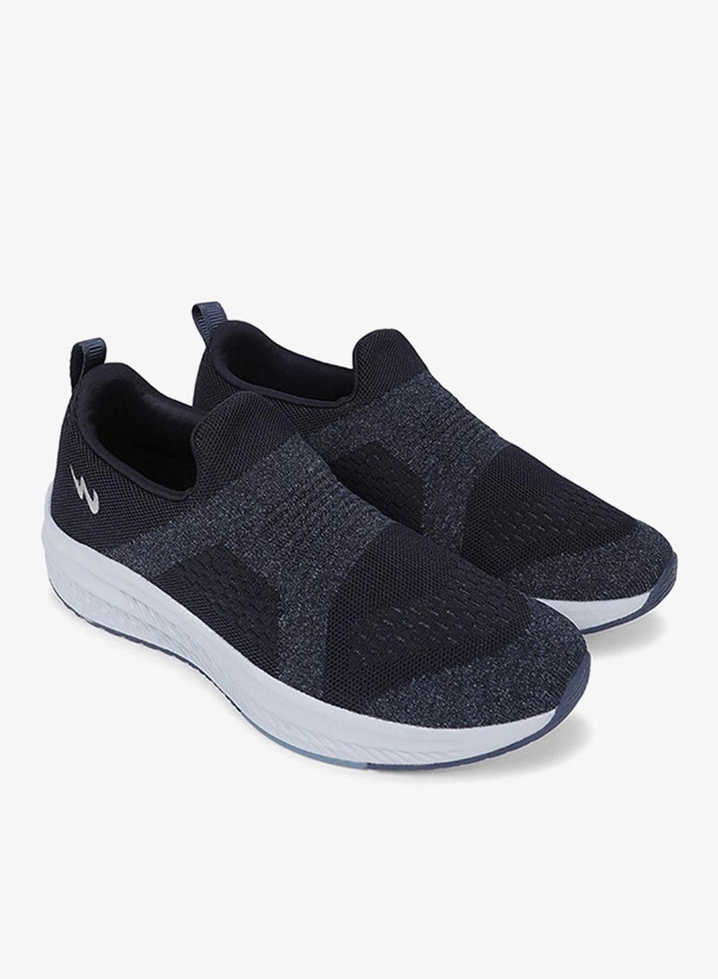 CAMPUS Men Cyber Memory Foam Slip-On Walking Shoes-Navy - Image 4