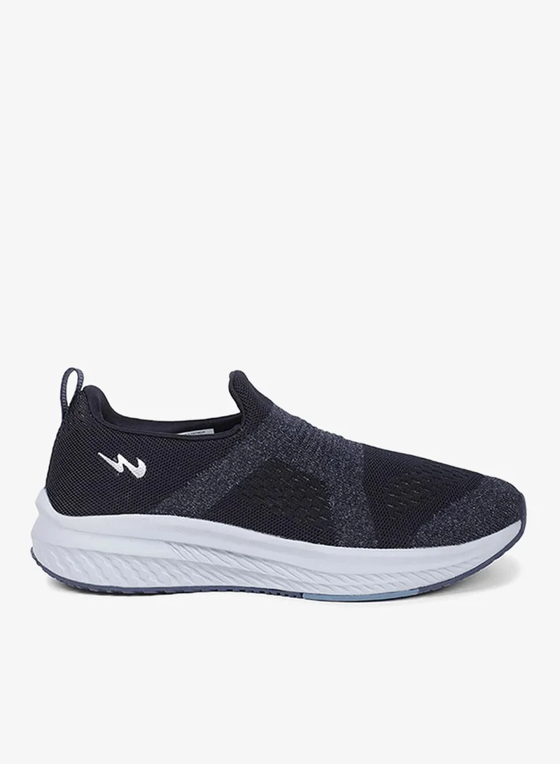 Campus Navy Men Cyber Memory Foam Slip-On Walking Shoes-Navy for Men | Best Price UAE