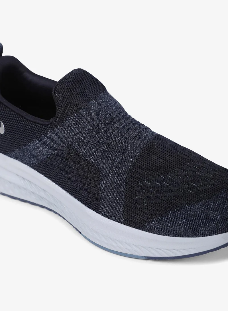 Campus Navy Men Cyber Memory Foam Slip-On Walking Shoes-Navy for Men | Best Price UAE