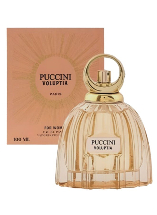 بوشيني 4 قطع عطر بوتشيني فولوبتيا باريس للنساء 100 مل - Image 2
