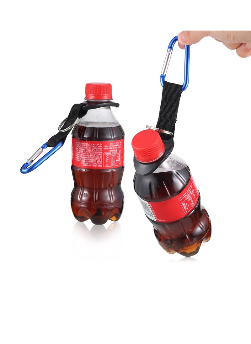 Generic - 5Pcs Silicone Bottle Buckle Practical Hanging Holder Clip Keychain Carabiner for Outdoor Activities Bike Camping Hiking Daily Use (Random Color) - Image 1