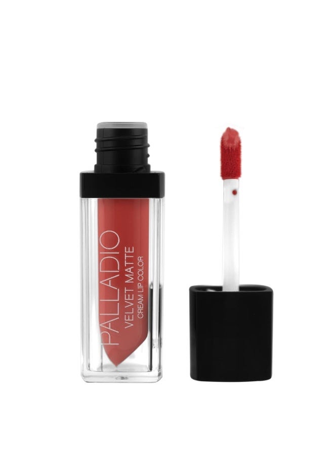 PALLADIO Velvet Matte Cream Lip Color, Cashmere - Image 5