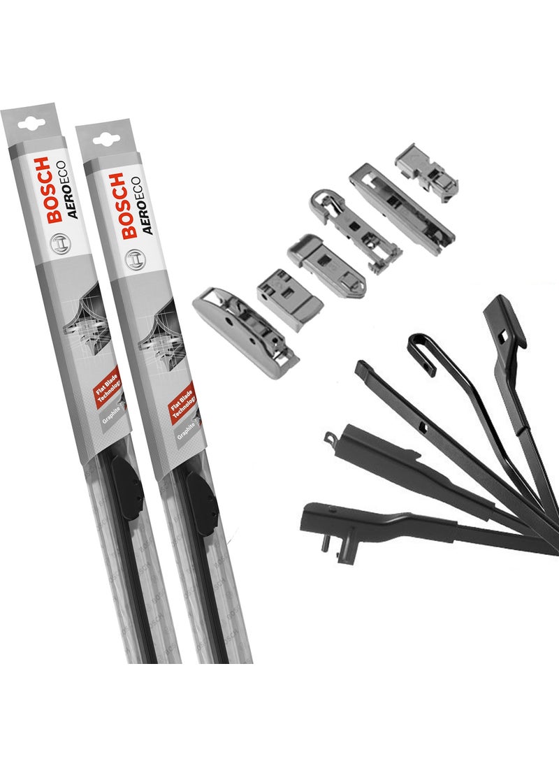BOSCH Mercedes Glk Banana Wiper Set (2008-2013) Aeroeco  - Image 1