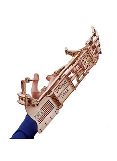 Wood Trick Wood Trick Wooden Robot Hand 3D Wooden Puzzle - Robotic Hand Wood Model Kit to Build  - Image 1