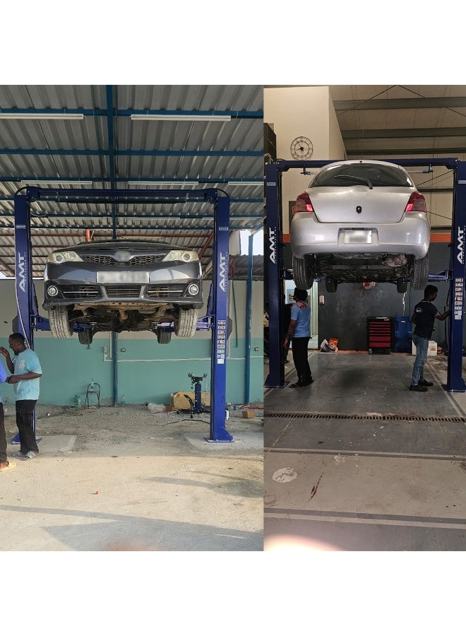 AMT E25CS 4.5Ton 2Post Clear Floor Lift - 3Phs - Image 5