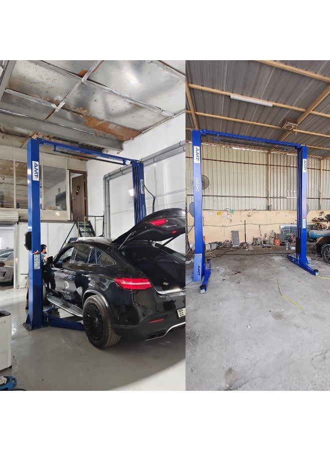 AMT E25CS 4.5Ton 2Post Clear Floor Lift - 3Phs - Image 3