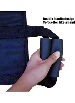 Generic Medical Folding Soft Stretcher, Portable Transport stretcher,Emergency Rescue Soft Stretcher Middle Thick Cotton, for Hospital,Home,Sports Black 108x67cm  - Image 4