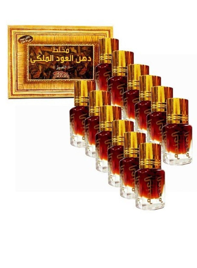 العندم مخلط دهن العود الملكي المميز 12قطعة - Image 1