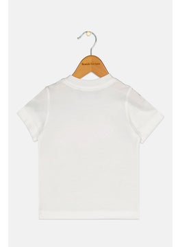 DSQUARED2 Toddlers Girl Brand Logo Short Sleeve Top, White  - Image 2