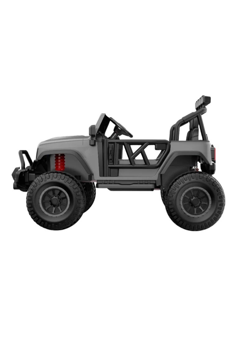 Jeep Electric Ride On Jeep 4X4 24V M4 Grey - Image 4