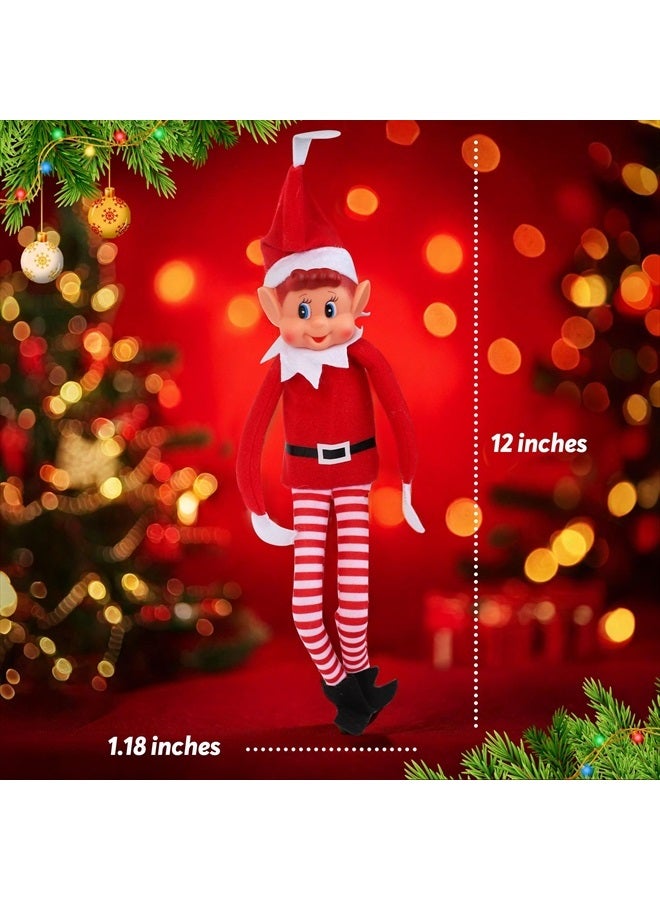 Elves Behavin Badly Christmas Elf Behaving Badly Plush Toy | Novelty Long Bendy Naughty Boy Christmas Elves Doll | 12 Inches - Image 3