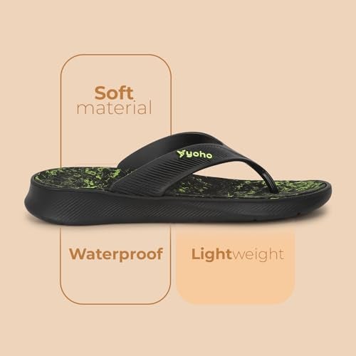 YOHO Mist Slippers for Men | Casual Wear | Lightweight | Durable l Stylish l Comfortable - Image 3