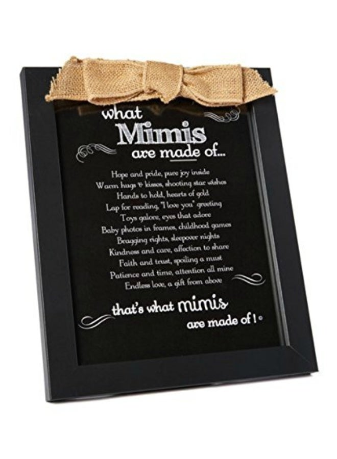 The Grandparent Gift Co. Framed Chalkboard Artwork for Mimi - Perfect Keepsake For Mimi/Grandma - Image 2