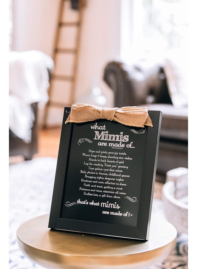 The Grandparent Gift Co. Framed Chalkboard Artwork for Mimi - Perfect Keepsake For Mimi/Grandma - Image 5