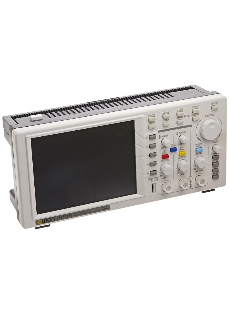 Owon Owon PDS5022T Portable Digital Storage Oscilloscope and Digital Multimeter 2 Channels 25MHz 100MSs Sample Rate 