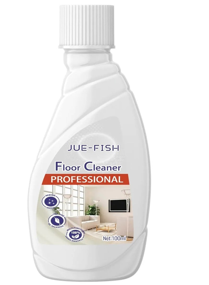 JUE-FISH 100ml Floor Cleaning Agent for Robot Vacuums | Compatible with Roborock | Hardwood, Tile & Hardfloor Cleaner Solution | Mop Cleaning Liquid for Sweeping Robot ? 1pc - Image 1