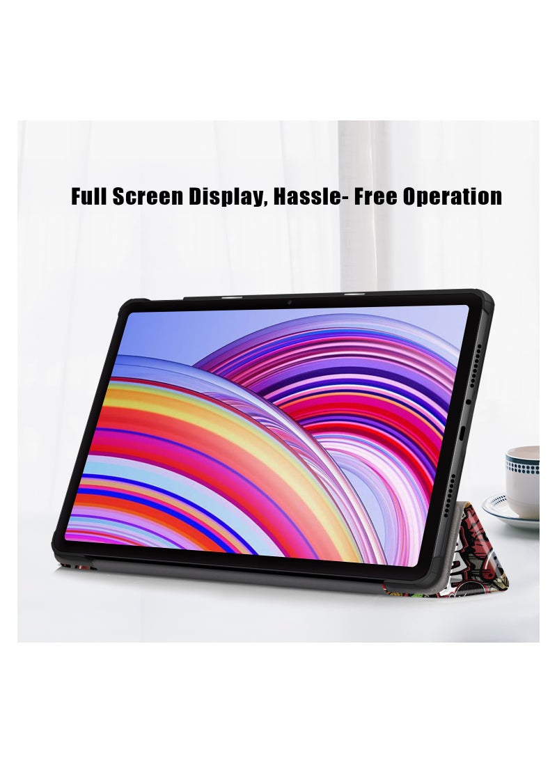 Fankalo - Tablet Case for Xiaomi Redmi Pad Pro/ Xiaomi Poco Pad 12.1 inch Ultra-Thin PU-Leather Hard Shell Cover - Image 1