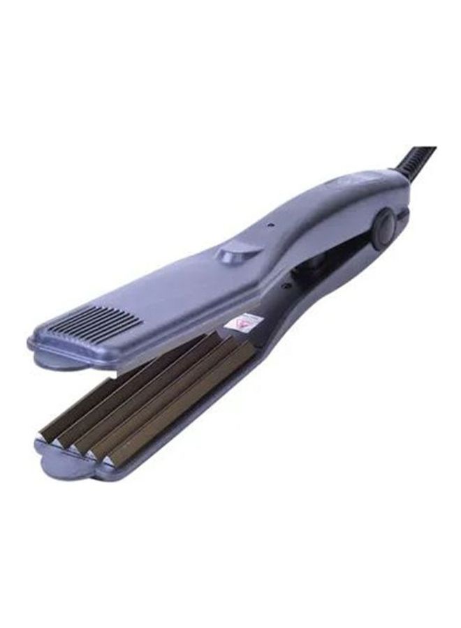 NIBEMINENT 5-Teeth Professional Hair Crimper Grey - Image 1