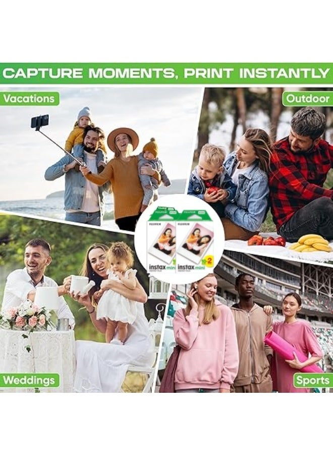 FUJIFILM 20-Piece Instax Mini Photo Paper, Fujifilm Instax Mini Film, Compatible with Instax Mini - Image 5