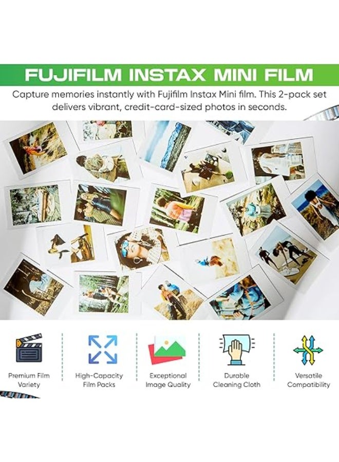FUJIFILM 20-Piece Instax Mini Photo Paper, Fujifilm Instax Mini Film, Compatible with Instax Mini - Image 4