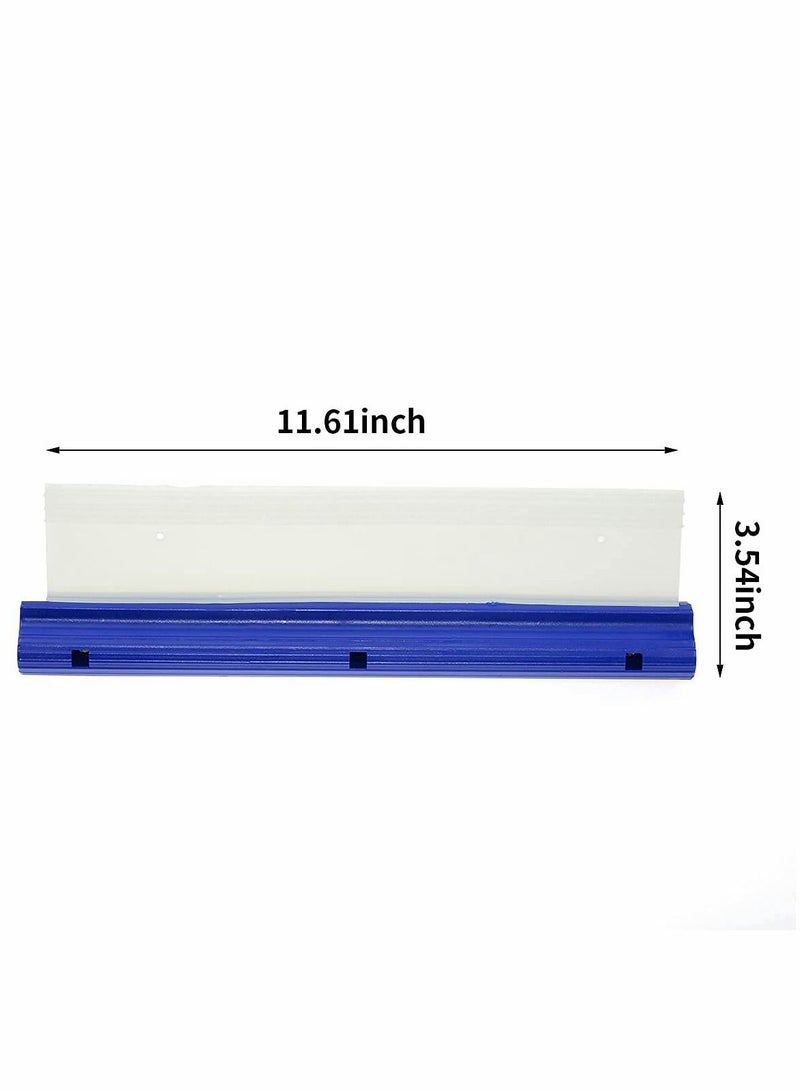 Excefore شفرة ماء السيارة من السيليكون الناعم لإزالة الماء من السيارة خالية من الخدوش ماكينة تنظيف ثلاثية الطبقات لملحقات تنظيف السيارة 30 سم - Image 2