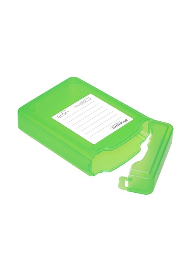 Seatay Shuolitai HD302 Mobile Hard Disk Box/protective Box/pp Box Hard Disk Holder/hard Disk Box Storage Bag-Color:Green Translucent  - Image 1