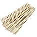 Gmark Bamboo Paddle Skewers 8" 100pc/Bag, Kabob Skewers, BBQ Skewers for Outdoor Grilling GM1076 - Image 2