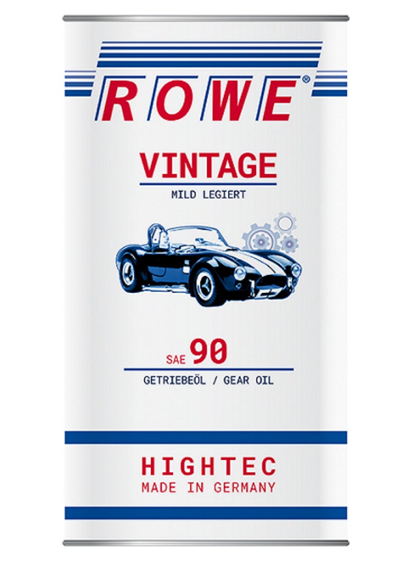 ROWE HIGHTEC VINTAGE SAE 90 -GEAR OIL -5 Ltr. (Germany)