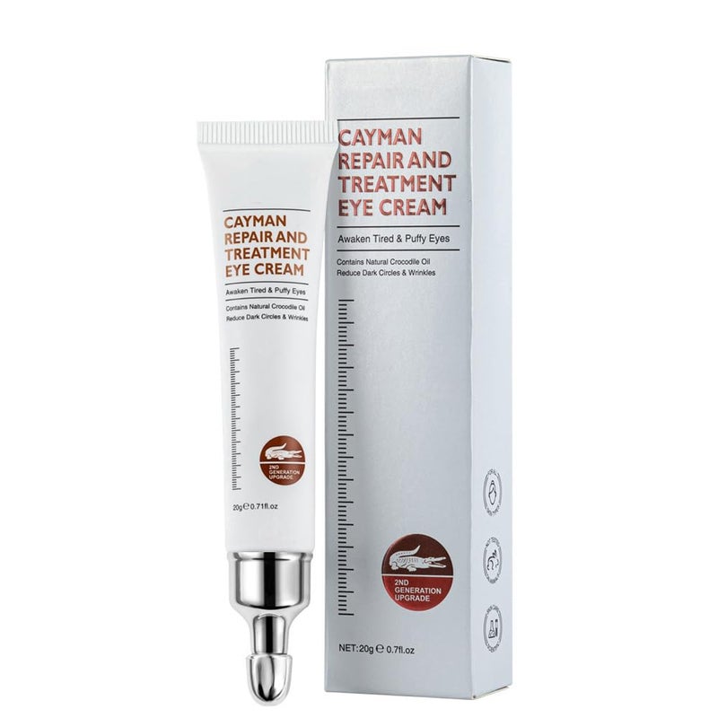 Crocodile Repair Eye Cream Smooth Tired And Puffy Eyes Containing Crocodile Oil Reducing Wrinkles 20gPC 1PC - Image 1