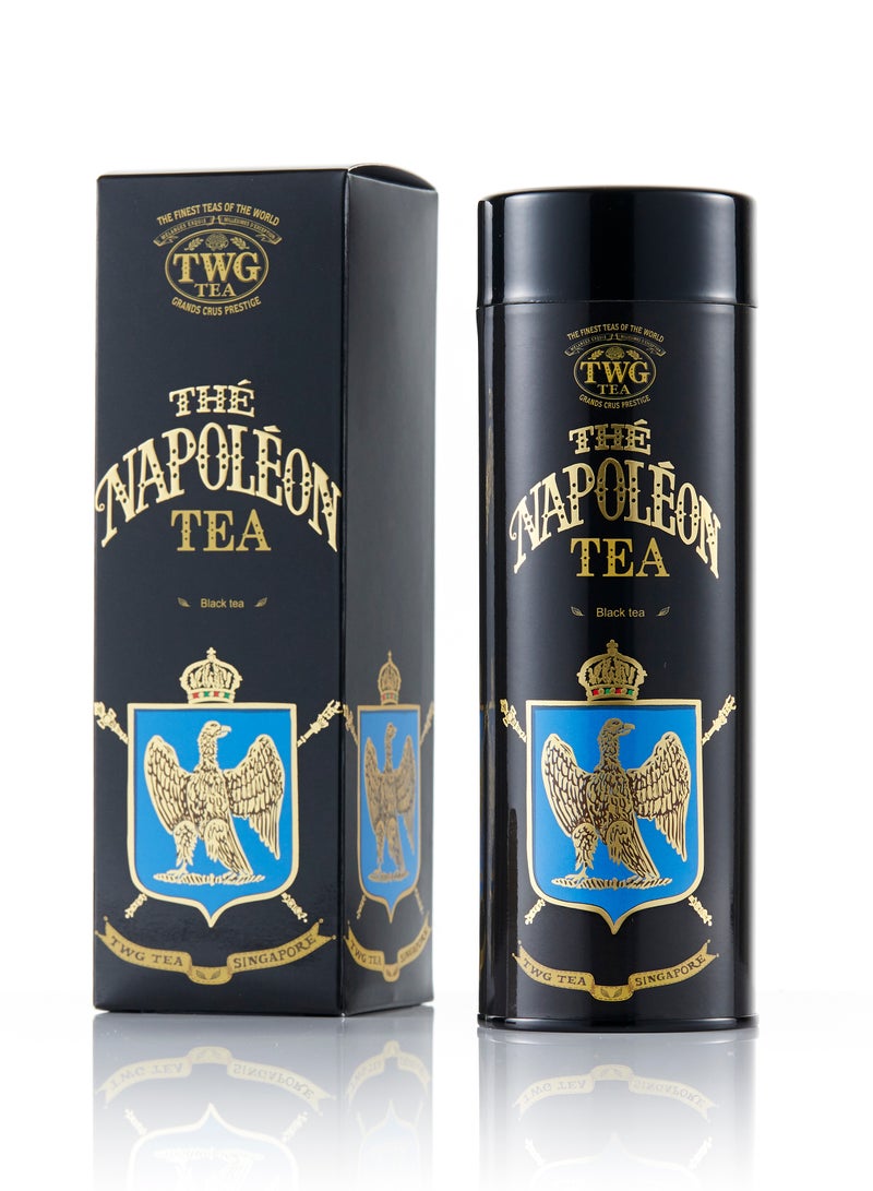 TWG Tea Napoléon Tea | Black Tea | Caramel Pieces | Haute Couture Tin, 100g | Gift Set - Image 1