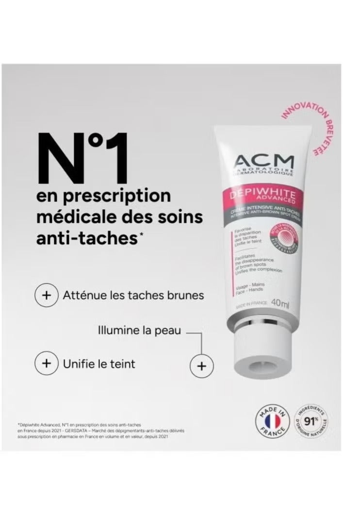 اكم لابرتوري ديرماتولوجيك ACM مختبرات الجلد ACM سائل بياض البشرة - يقلل من البقع السوداء وآثار حب الشباب، ويعمل على تفتيح وإشراق لون البشرة - Image 5
