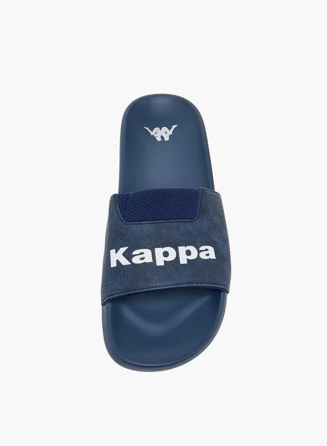 كابا Men Logo Print Slides
