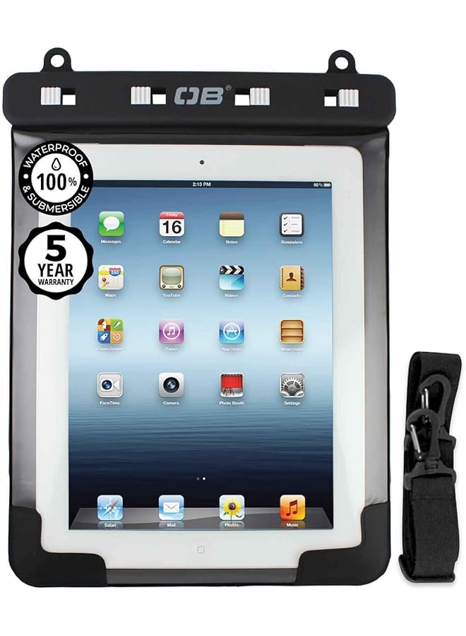 Overboard Waterproof Ipad Case, Black