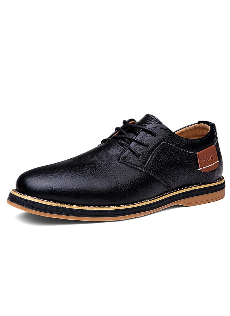 KUYING - New Men's Business Leather Shoes - Image 1