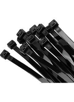 Generic 12 inch Black Zip Ties Heavy Duty 80 PCS, 120 LBS Ultra Exclusive Strong Plastic Wire Ties, Large Cable Ties Extra Long Tie Wraps, Indoor and Outdoor UV Resistant  - Image 1