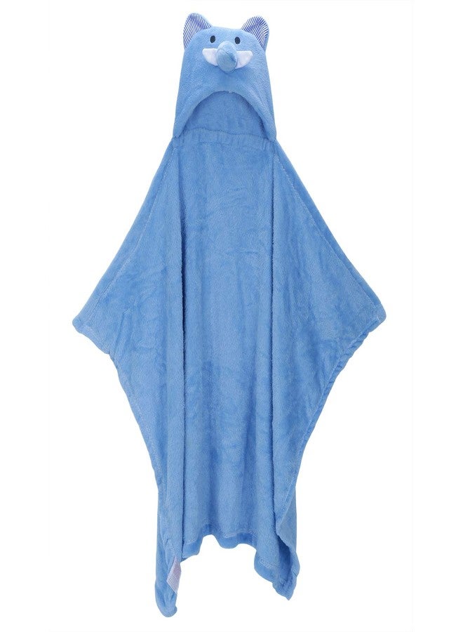 Pokory Blanket Cum Wrapper for Kids Super Soft Cotton Blue A/C Blanket|All Season for Kids Children Gift Item Single Bed|Age from 1 to 6 Years (50inches x 38 Inches) - Image 1