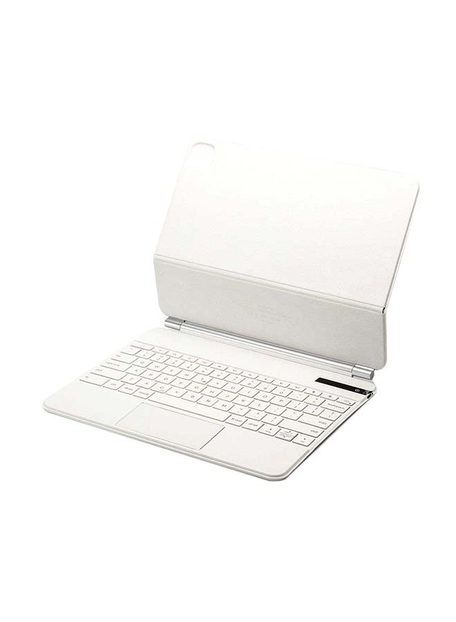 Iwin Wireless Keyboard for iPad 10th Gen 109 Inch ArabicEnglish White  - Image 1