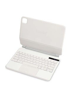 Iwin Wireless Keyboard for iPad 10th Gen 109 Inch ArabicEnglish White  - Image 3
