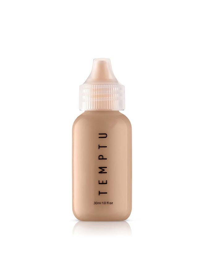 TEMPTU S/B Silicone-Based Airbrush Foundation: Professional Long-Wear Liquid Makeup, Sheer To Full Coverage For A Hydrated, Healthy-Looking Glow & Luminous, Dewy Finish On All Skin Types, 003 Ivory, 1 - Image 1