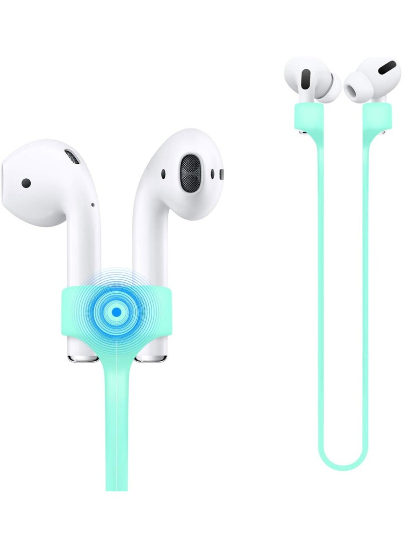 Soft Anti-Lost Silicone Straps for AirPods, Neckband for Wireless Bluetooth Earphones Compatible with Apple AirPods Pro/1st/2nd/3rd Generation  - Image 1