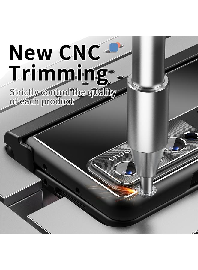 S-TOP Case For Samsung Galaxy Z Fold3 5G Aluminum Alloy Double Hinge Shockproof Phone Protective Case - Image 3