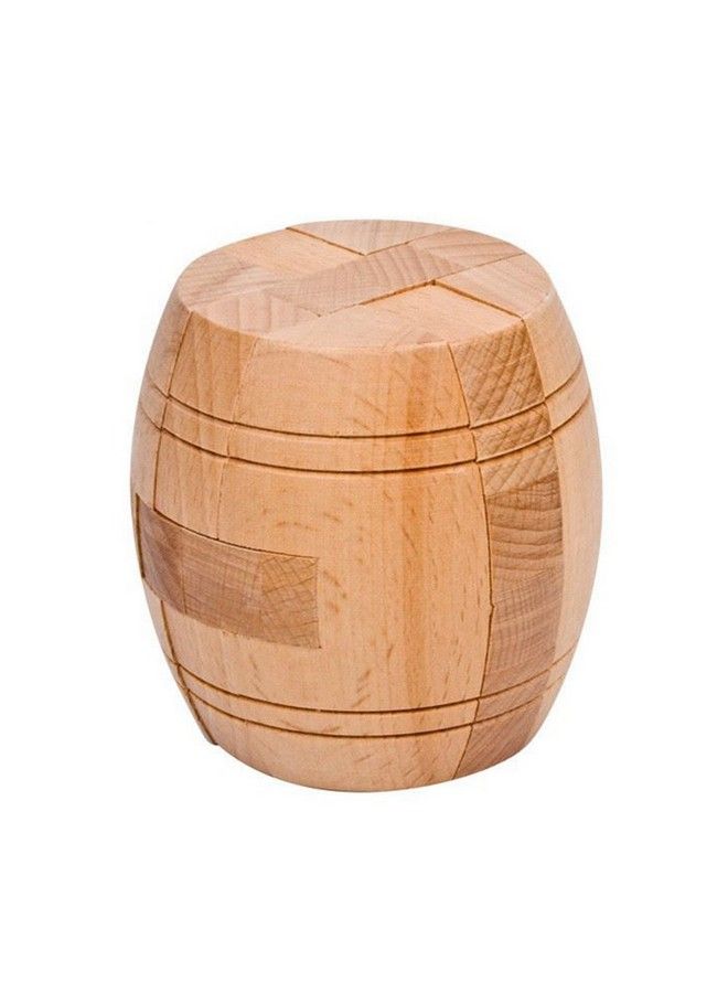 Ahyuan Handmade Powder Barrel Wooden Puzzles For Adults An Interlocking 3D Brain Teaser Puzzles For Adults Hidden Passage Works On A Classic Mechanical Puzzle Concept - Image 2